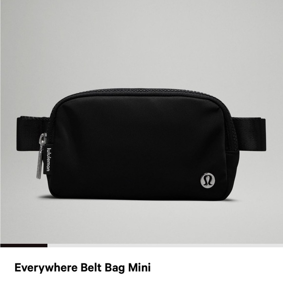 lululemon athletica Black Belt Bag - Picture 1 of 6